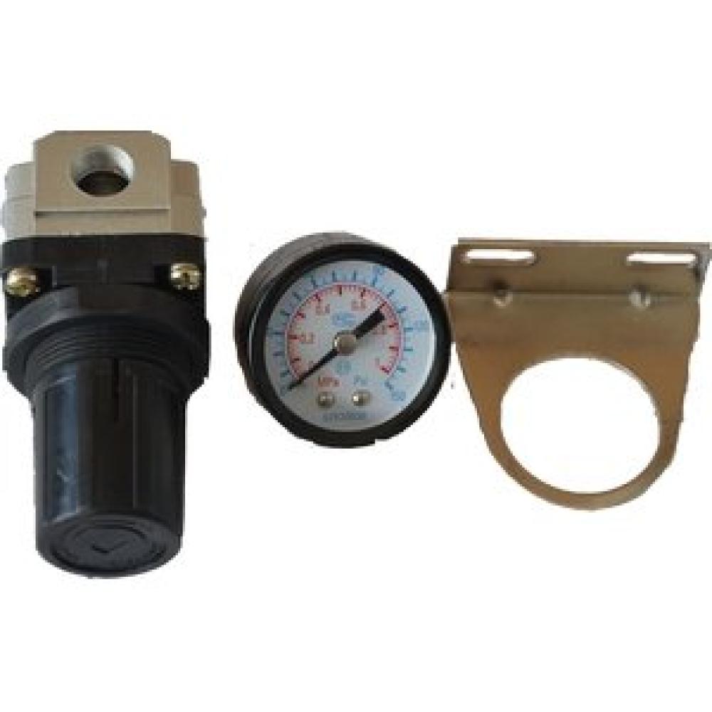 Small reducer + pressure gauge