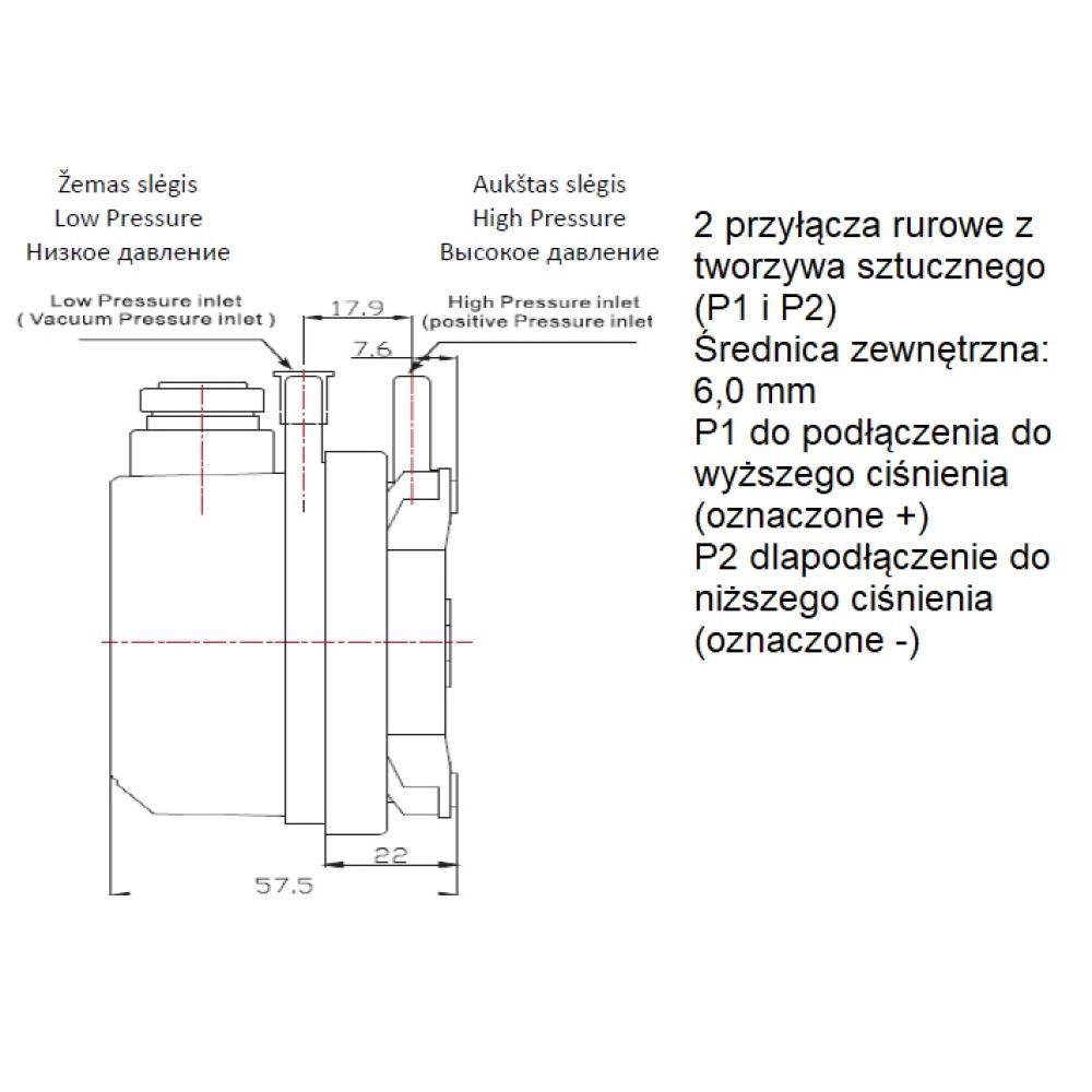 Differenzluftdrucksensor SR200